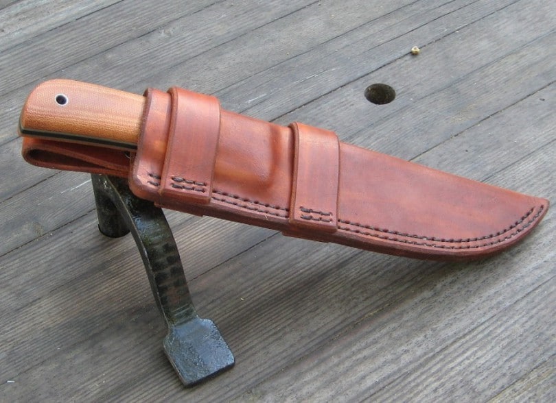 How To Make A Knife Sheath Step By Instructions