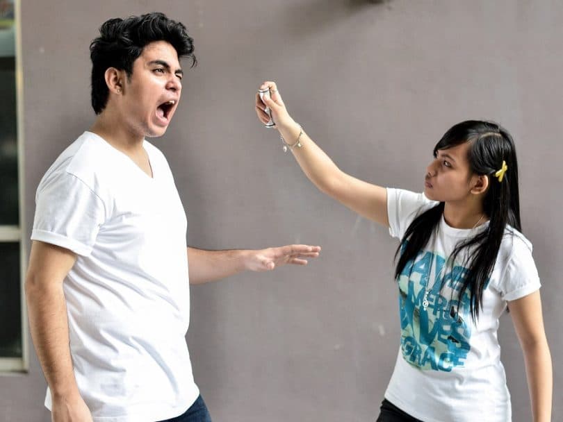 Hairspray as defense Hairspray as defense