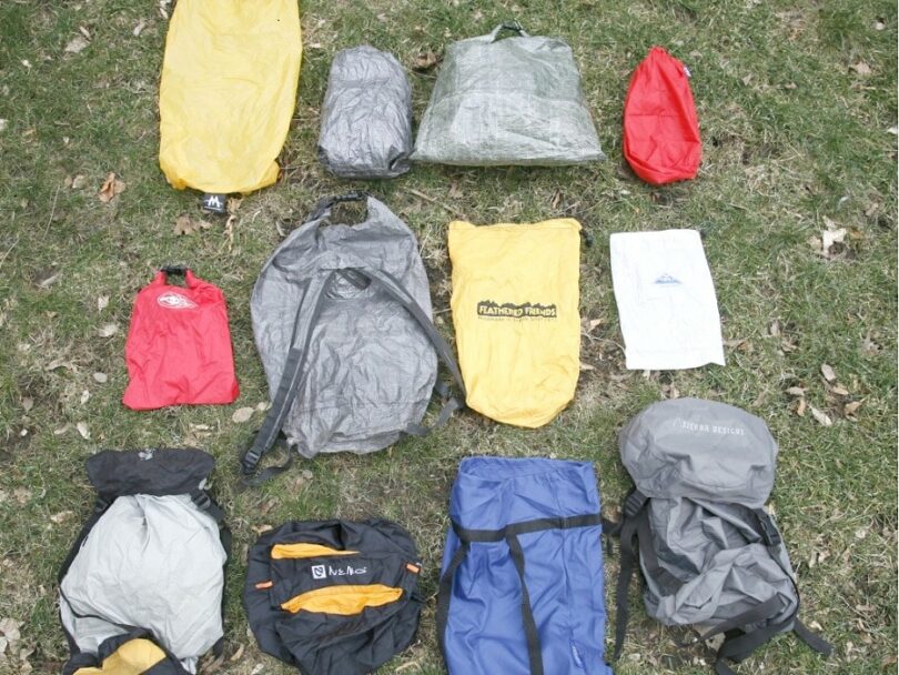 used-compression-sack-bw-sleeping-bag