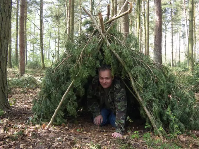 Natural Materials Shelter