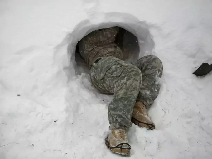 Building Snow Shelter