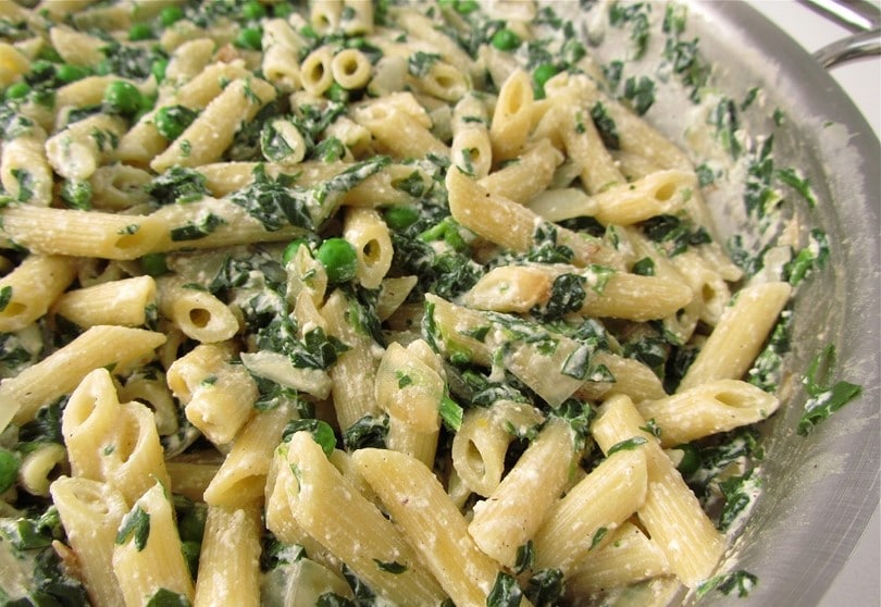 Pasta with cheese