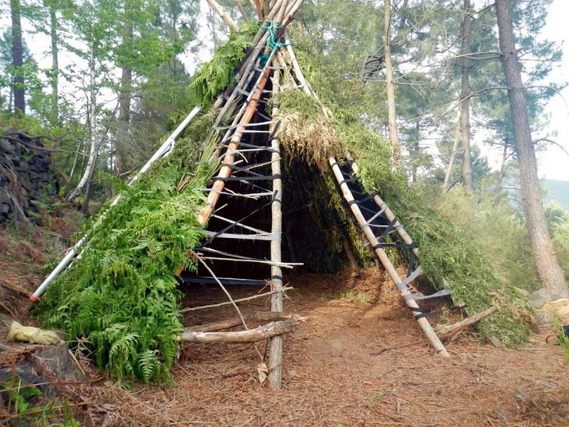 Tipis shelter