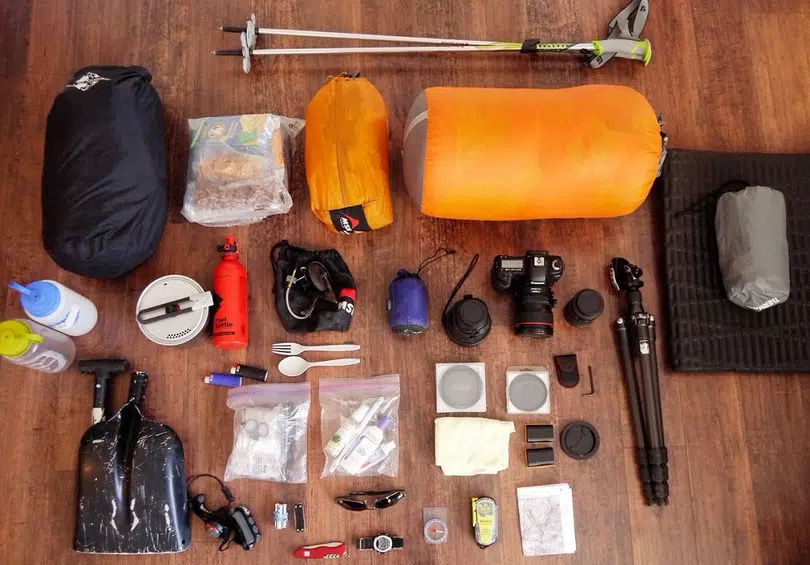 backpacking gear camping