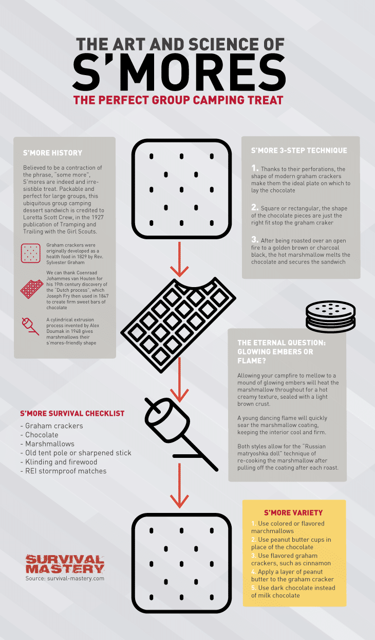 S'mores infographic