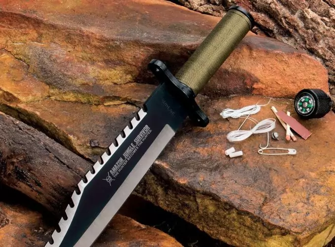 Amazon Jungle Survival Knife 