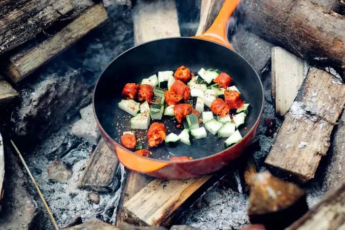 Camping Breakfast