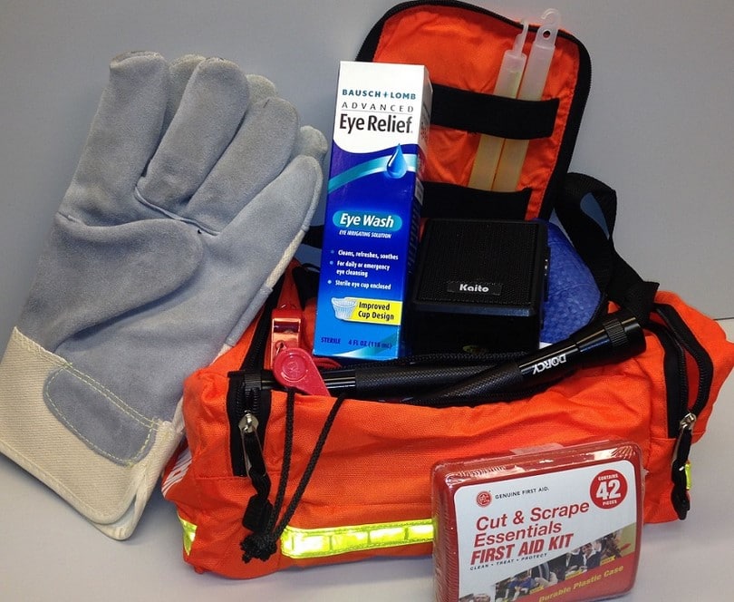 Tornado safety kit