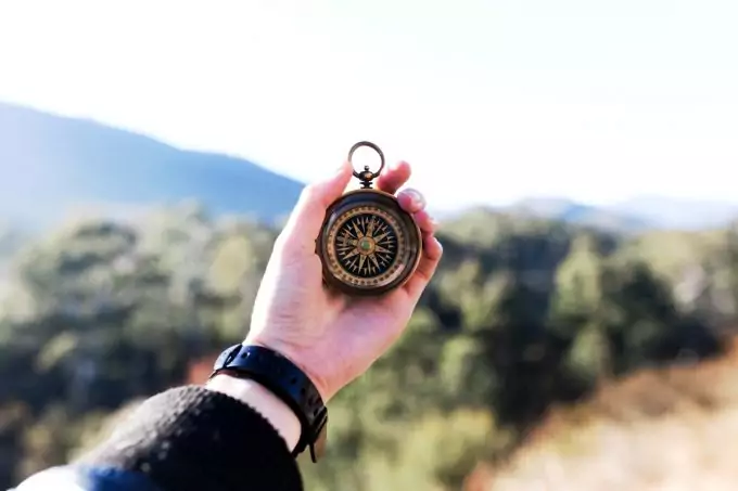 Compass in a Hand