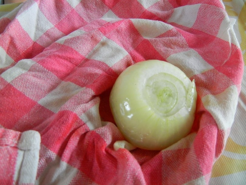 Onion for ear infection