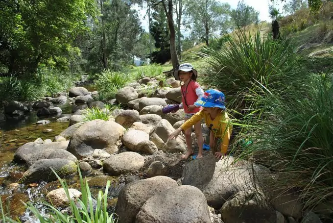 Kids are Exploring the Surroundings