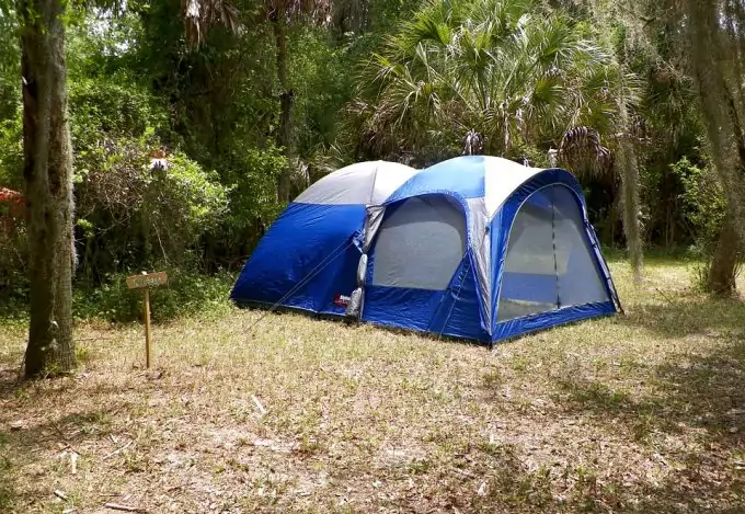 Setting the Tent