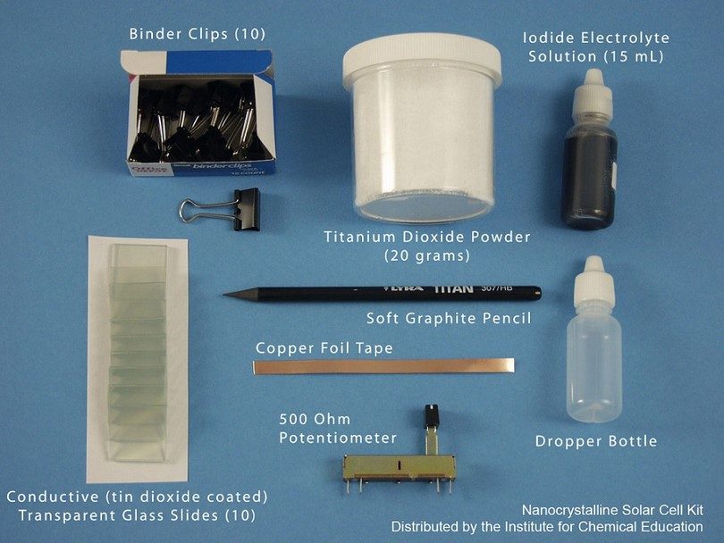 Solar cell kit