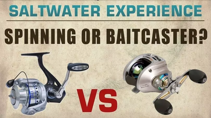 Spinning reel vs baitcasting reel #fishing #fishingtips #fisherman #ou