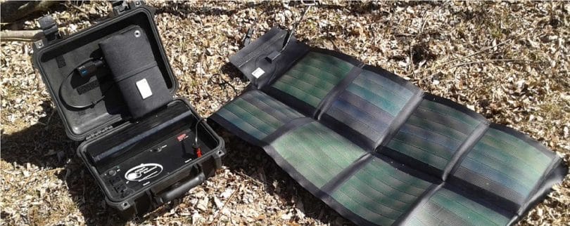 Sunlinq portable solar panel 12V 12W