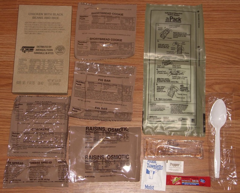 Sure-Pak MRE Complete Meal Kit with Heater-Single Meal