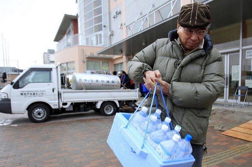 Water for evacuation