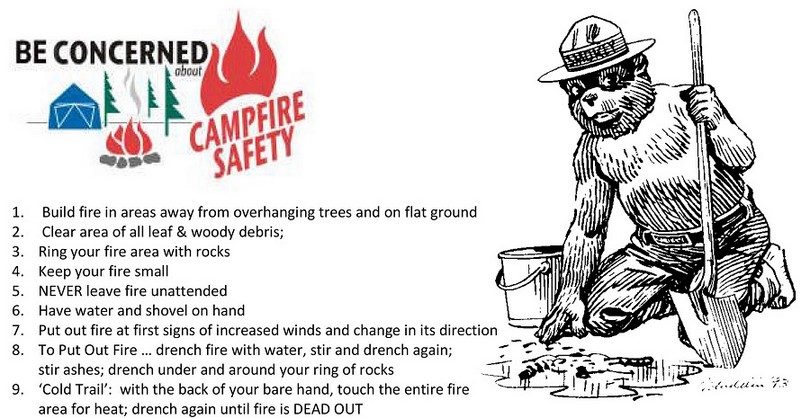 campfire safety tips