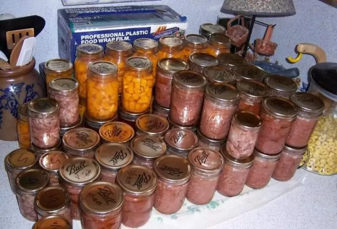 Meat in Jars