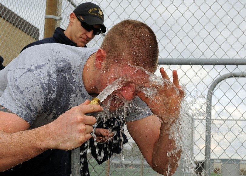 Pepper spray treatment