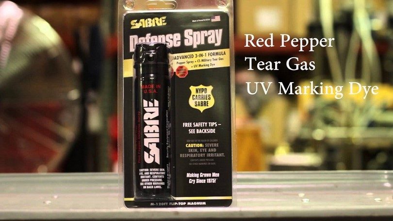 SABRE RED pepper spray UV