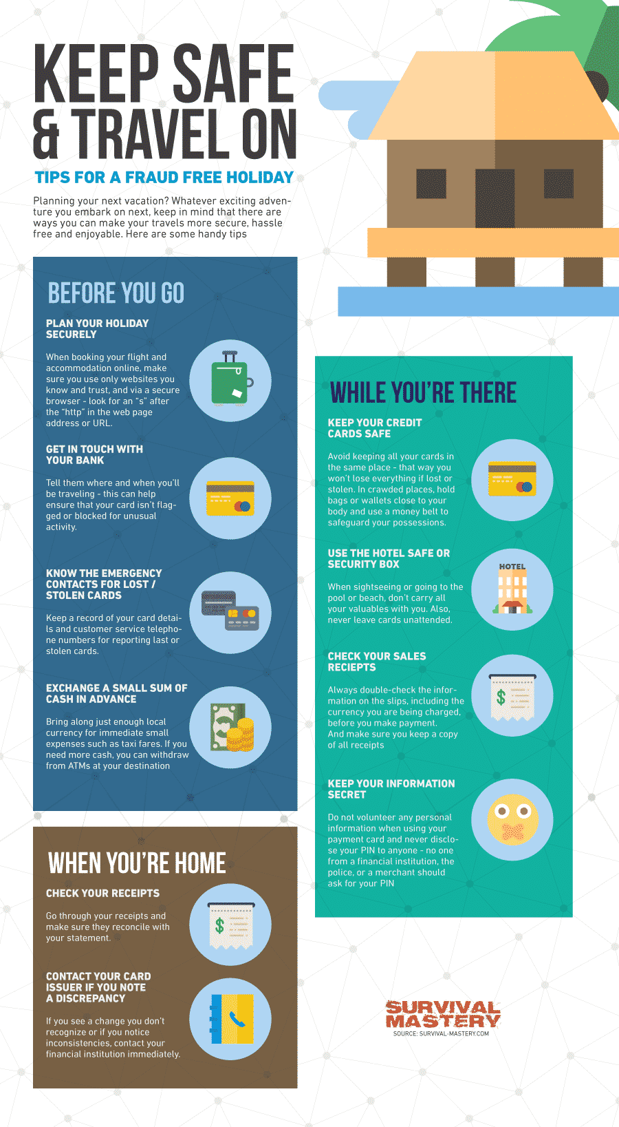 Keep safe infographic