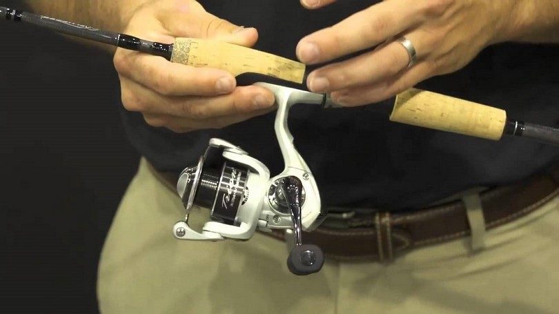 The Pflueger GX7 Trion 30 Spinning Rod and Reel Combo