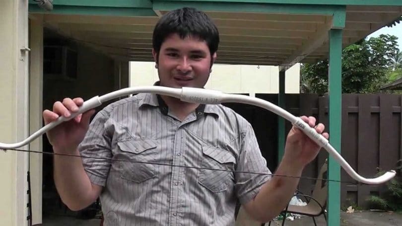 A simple pvc survival bow