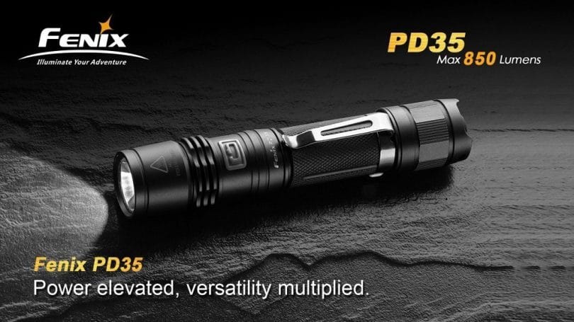 Fenix PD35 CREE LED tactical flashlight