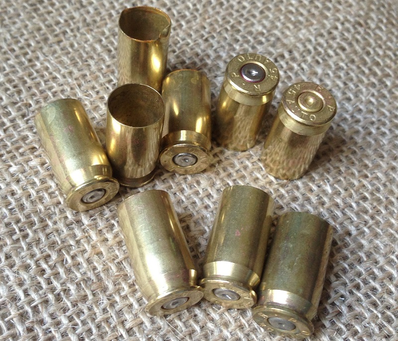 Reloading the brass casings