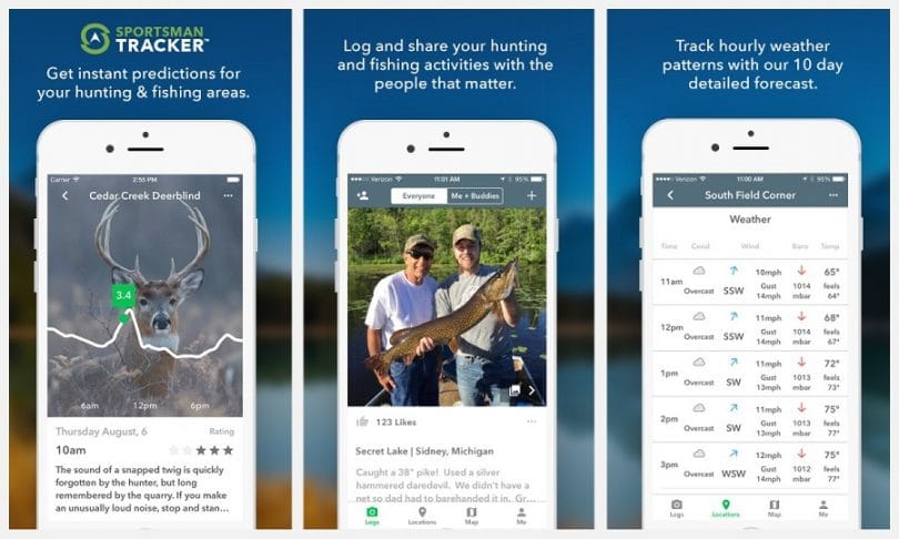 Sportsman tracker app