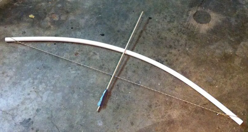 The long pvc survival bow