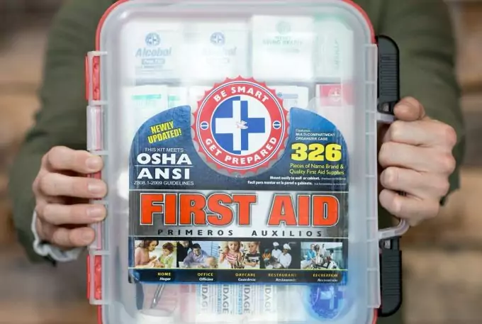 First Aid Kit with hard case