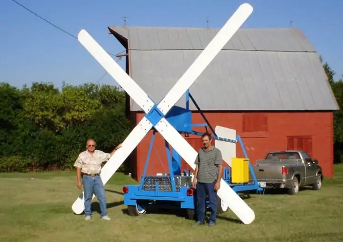 Homemade Wind Turbine