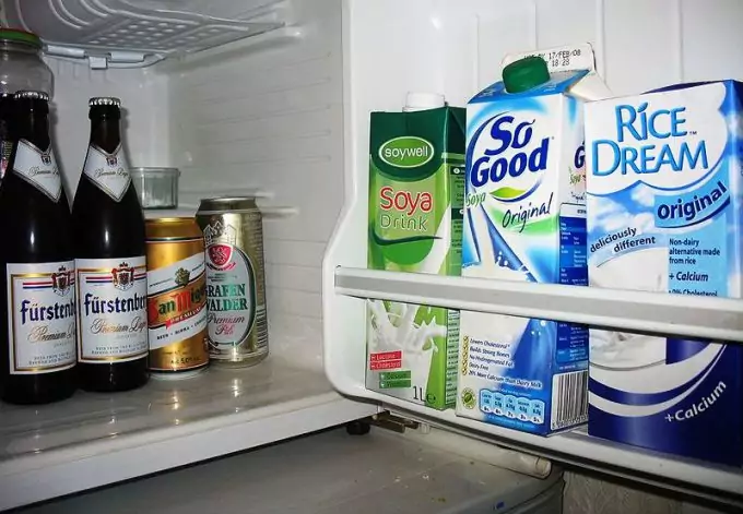 Storing Milk in the Fridge