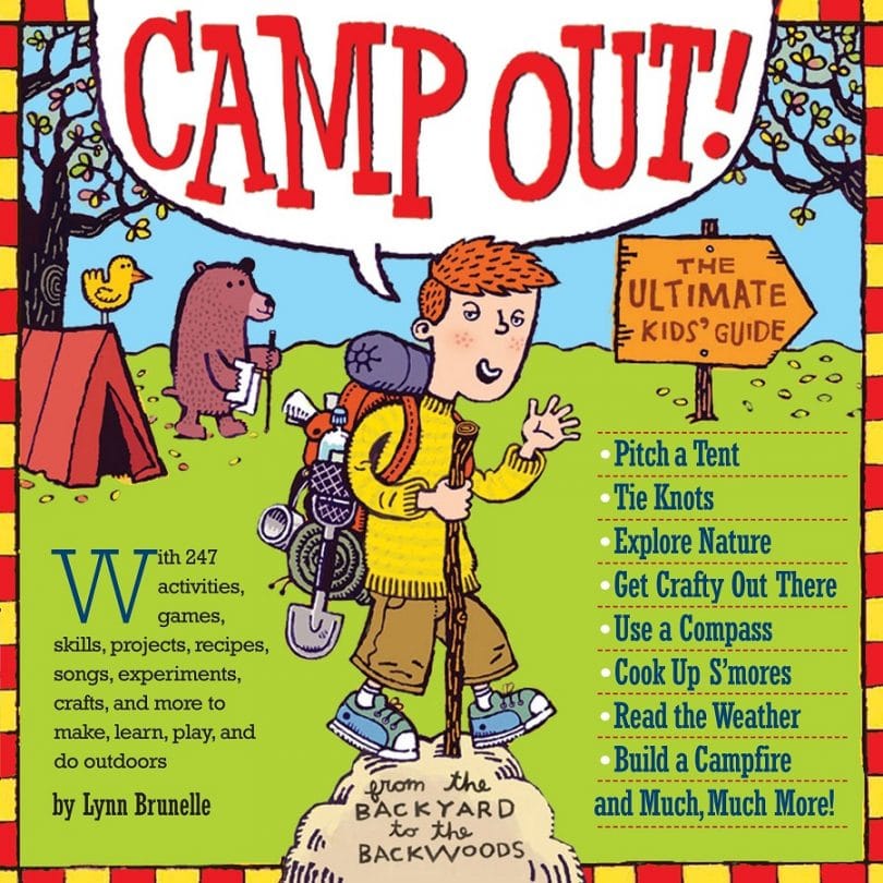 Camp out kids Infographic