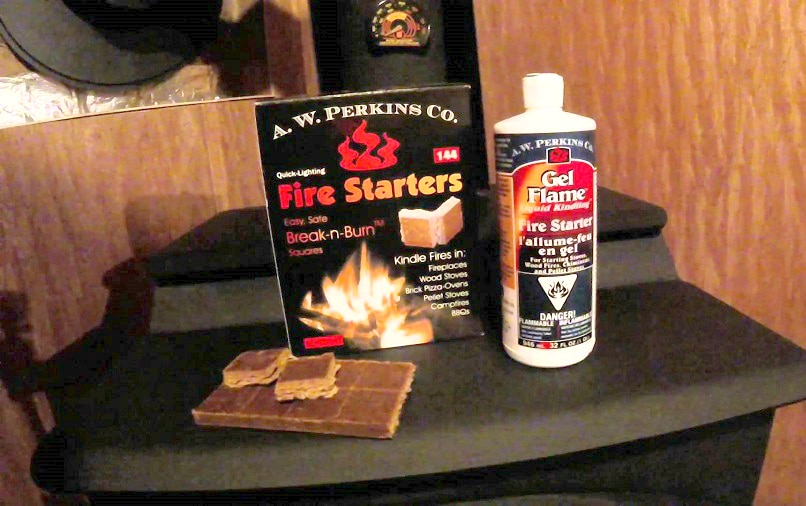 AW Perkins Break-n-Burn Fire starter Squares