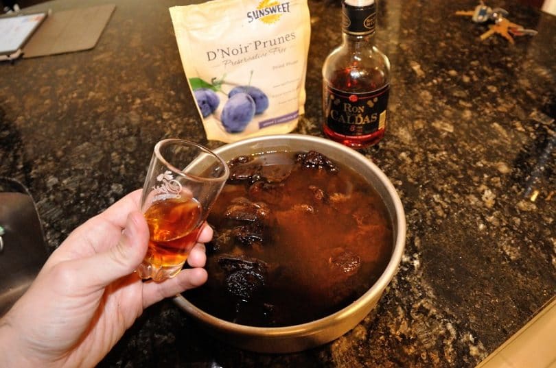 Cooking with rum