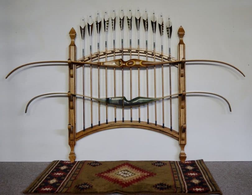 Two Bow, 12 Arrow Bow Rack