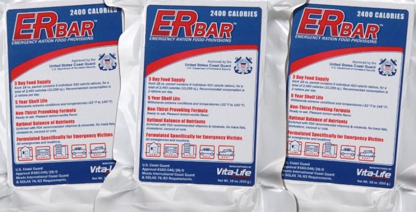 ER Emergency Ration 2400 Calorie Emergency Food Bar