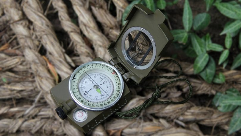 Eyeskey Metal Multifunction Military Optical Lensatic Sighting Compass