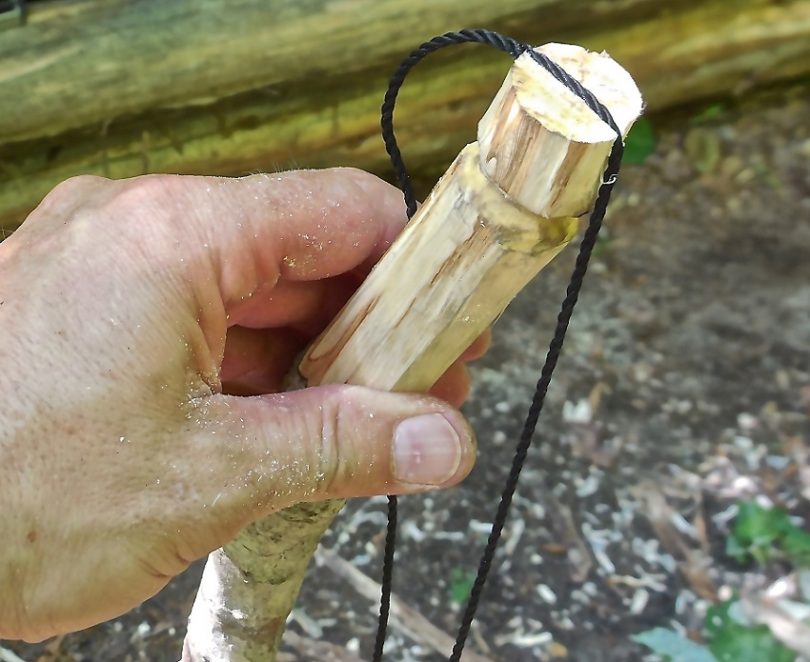 Paracord bow drill