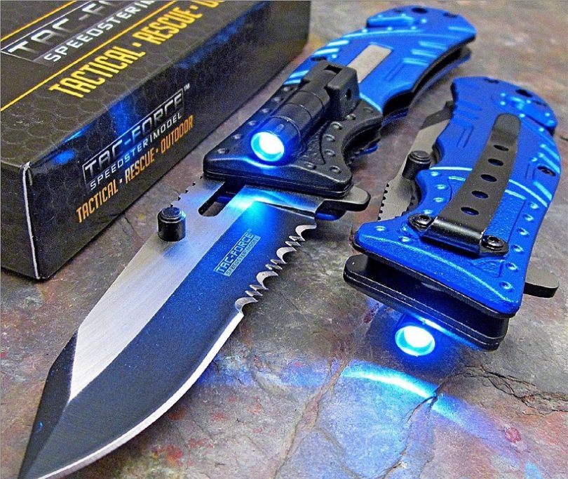 TAC Force Police Rescue Pocket Knife