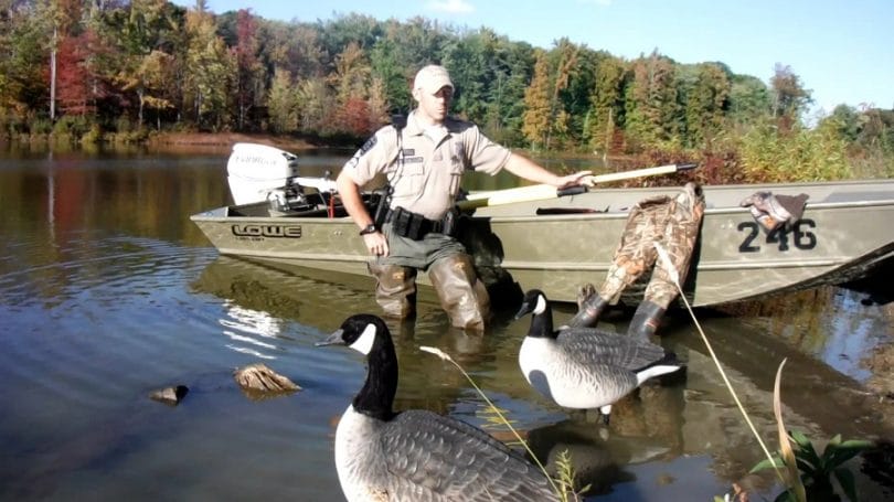 Waterfowl hunting safety