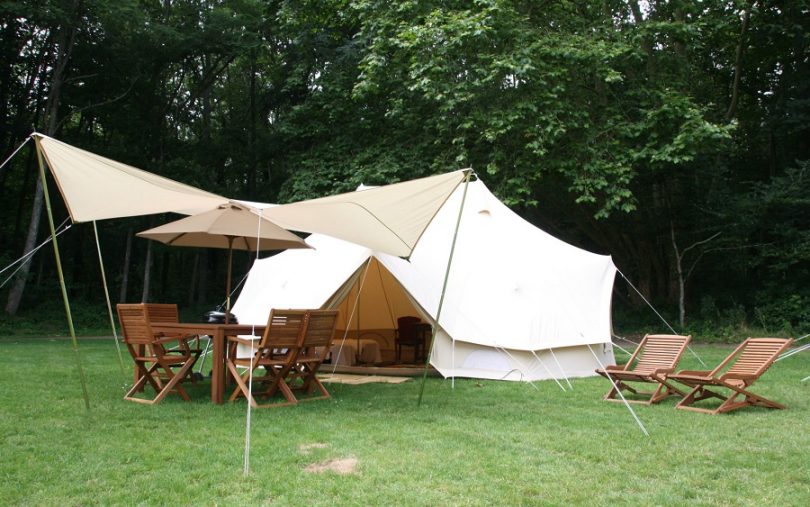 Glamping tent