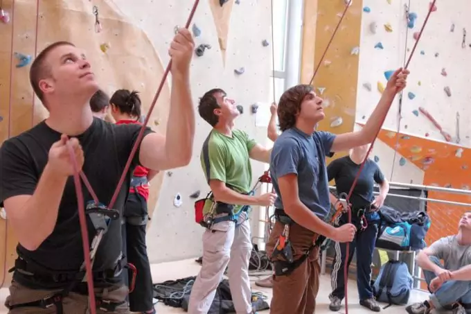 Indoor Climbing