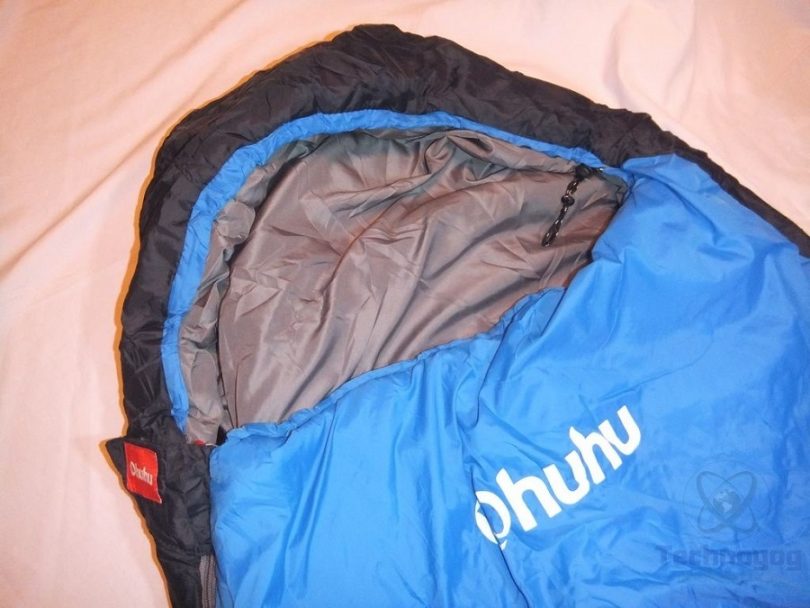 Ohuhu 0 Degree Mummy Camping Sleeping Bag with Carrying Bag