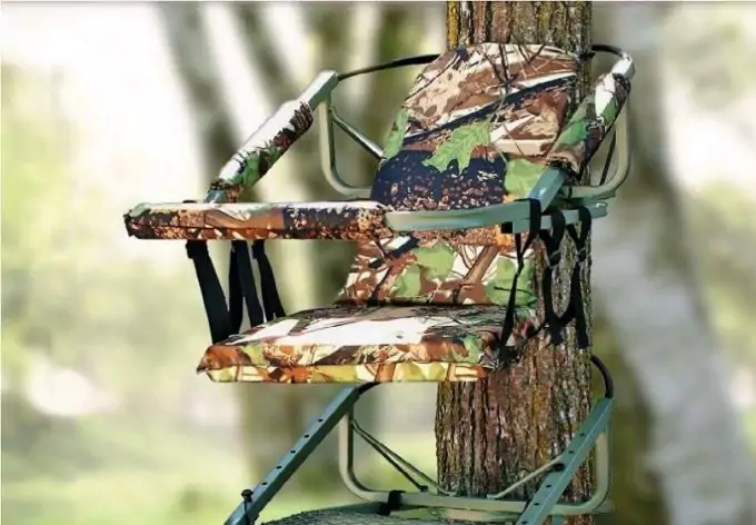 Portable Tree Stand Climber with Harness