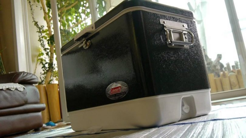 Coleman Steel Cooler