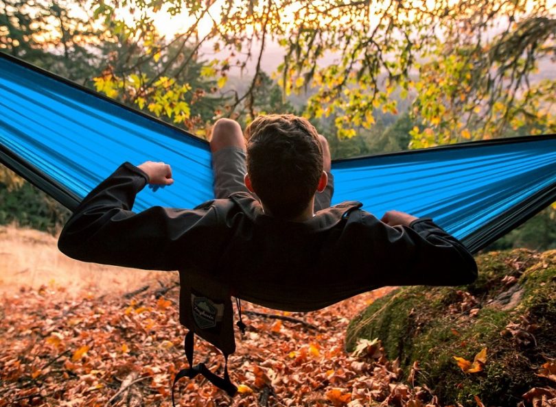 Double Parachute Camping Hammock